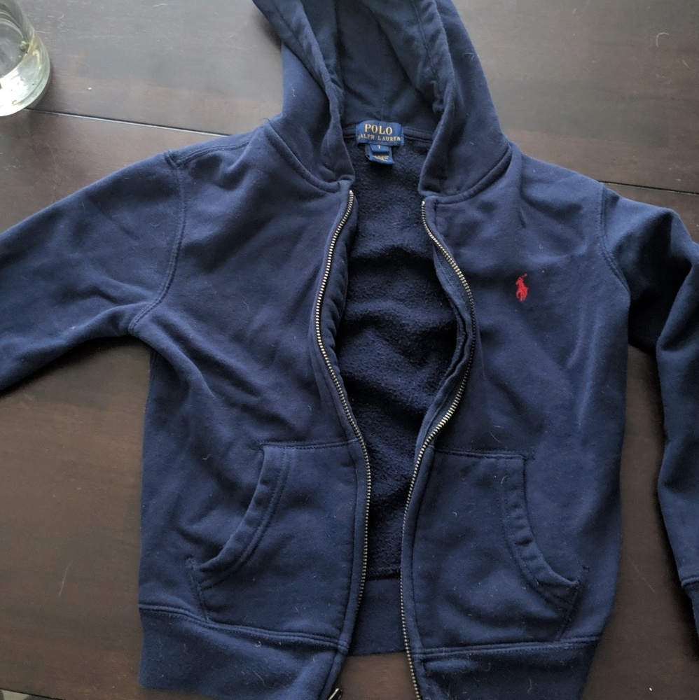 Boys light polo jacket